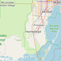 Hampton Inn & Suites Miami Airport South/Blue Lagoon on the map